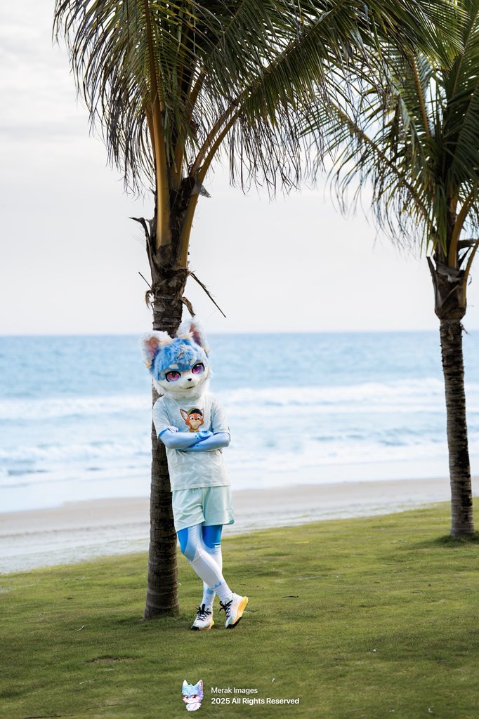 海与浪，温与柔，爱与不爱皆自由
#FursuitFriday
🥩：@稀饭
🪄：@我